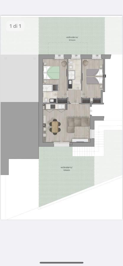 Rosensuite La Residenza Del Rosengarten ปินโซโล ภายนอก รูปภาพ